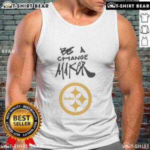 Official Steelers Be A Change Maker Inspire Change Tank Top featuring bold design for fans promoting positive change.