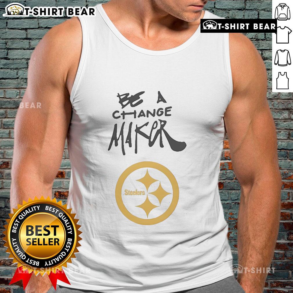 Official Steelers Be A Change Maker Inspire Change Tank Top featuring bold design for fans promoting positive change.