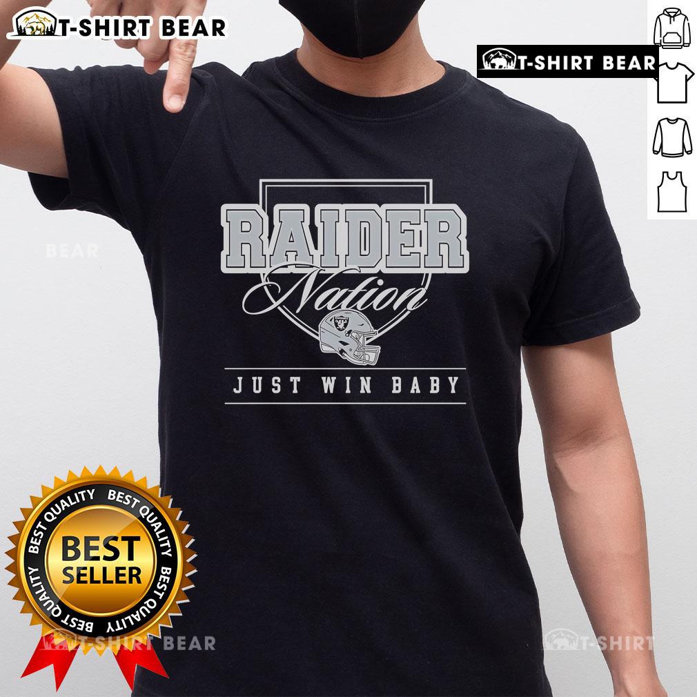 Official Tayshia Adams X Las Vegas Raiders NFL T-Shirt featuring bold team logo and stylish design for fans.
