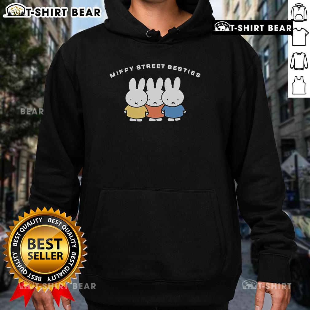 Official Team Rocket Diva Miffy Street Besties Hoodie in vibrant colors, showcasing a stylish design for fans and streetwear lovers.