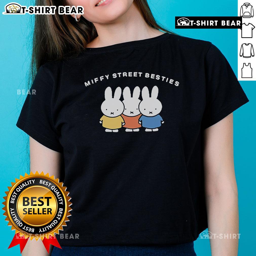 Official Team Rocket Diva Miffy Street Besties Ladies Tee featuring a stylish design perfect for casual outings.