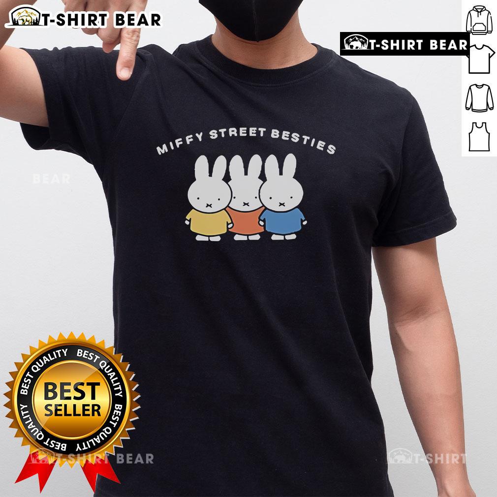 Official Team Rocket Diva Miffy Street Besties T-Shirt featuring vibrant graphics and stylish design for fans.