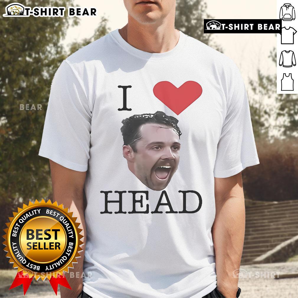 Official Travis Head I Love Head T-Shirt featuring a bold graphic design celebrating the cricket superstar.