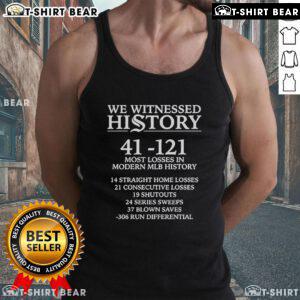Official We Witnessed History celebrating the 2024 Tank Top design featuring vibrant colors and bold graphics.