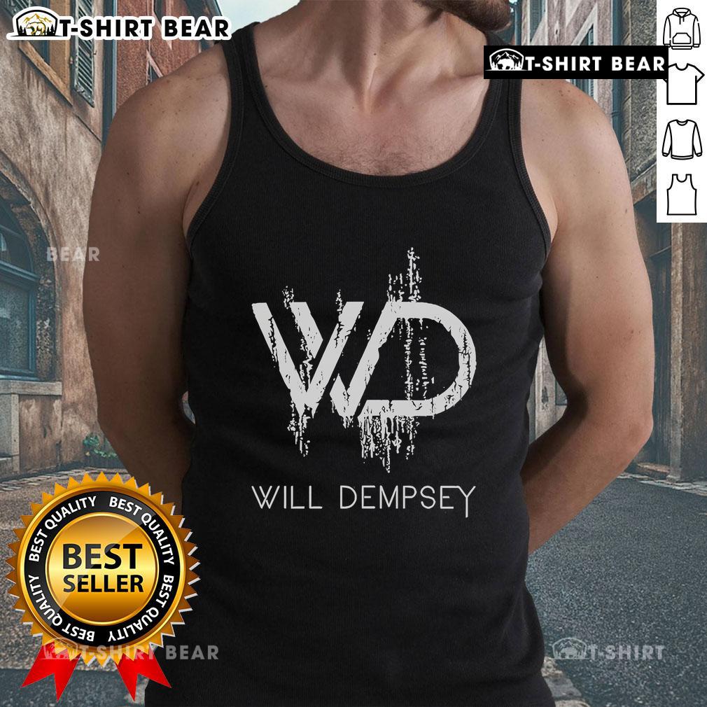 Official Will Dempsey WD Shorthand Logo Tank Top showcasing a stylish design and vibrant colors for casual wear.