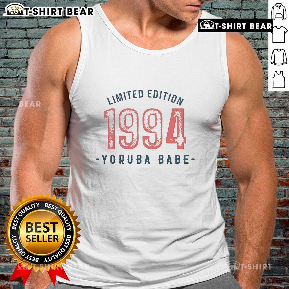 Official Yoruba Chic Limited Edition 1994 Yoruba Babe Tank Top in vibrant colors, perfect for stylish summer outfits.