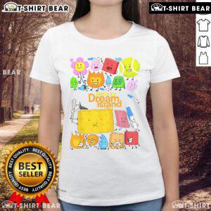 Pretty Battle For Dream Island Ladies Tee featuring vibrant graphics and stylish design for fans of the series.