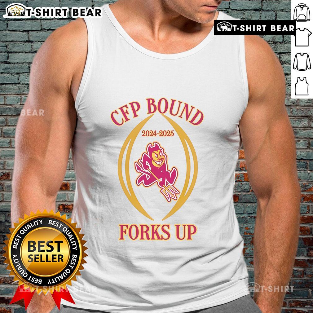 Stylish ASU Sun Devils tank top for 2024-2025 CFP season, showcasing team pride and sports fashion for fans.