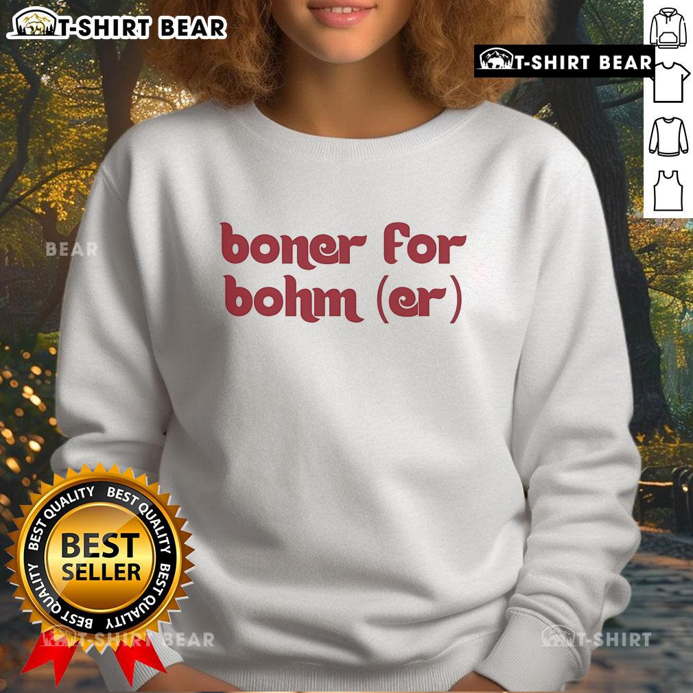 Stylish Bohmer-style Philadelphia Phillies sweatshirt showcasing vibrant team colors and logo for fans.