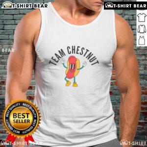 Team Chestnut celebrates winning the Bring Back Chestnut contest in their stylish tank tops, showcasing their pride and unity.