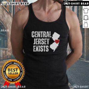 Stylish Top Central Jersey Does Exist tank top featuring a bold design, perfect for casual wear and local pride.