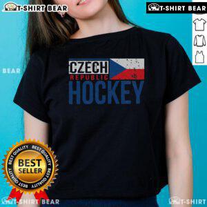 Support your team in style with the Top Czech Republic Hockey International Ice Supporter Ladies Tee for fans.