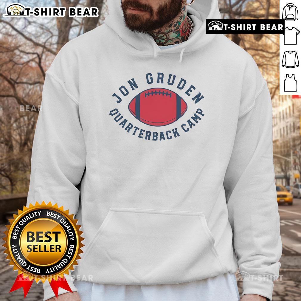 Top Gruden QB Camp Hoodie featuring a stylish design, perfect for football fans and players looking to showcase their passion.