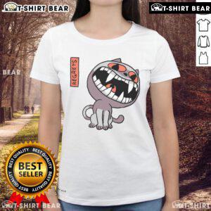 Top Herald of Regrets Cat Ladies Tee featuring a playful cat graphic and humorous text for cat lovers.