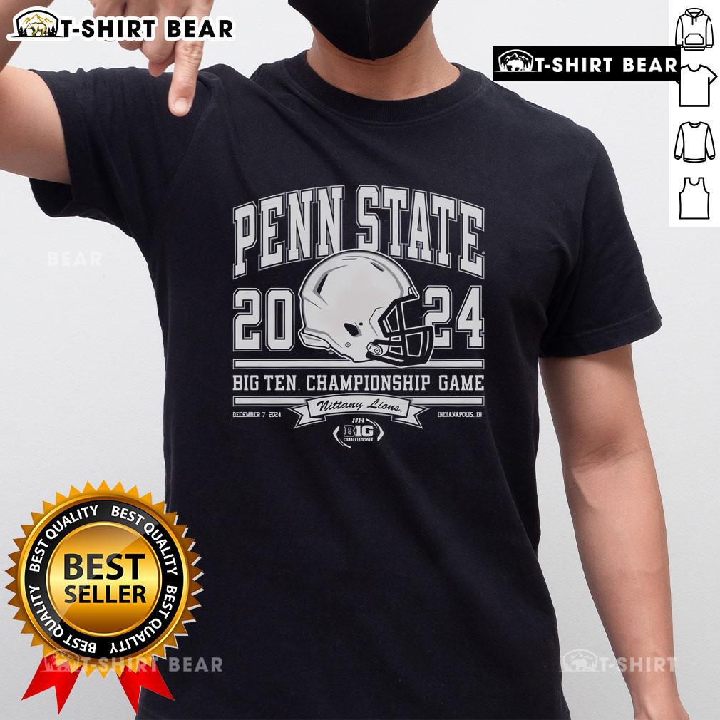 Top Homefield Penn State Nittany Lions 2024 Big Ten Championship T-Shirt featuring bold team logo and vibrant colors.