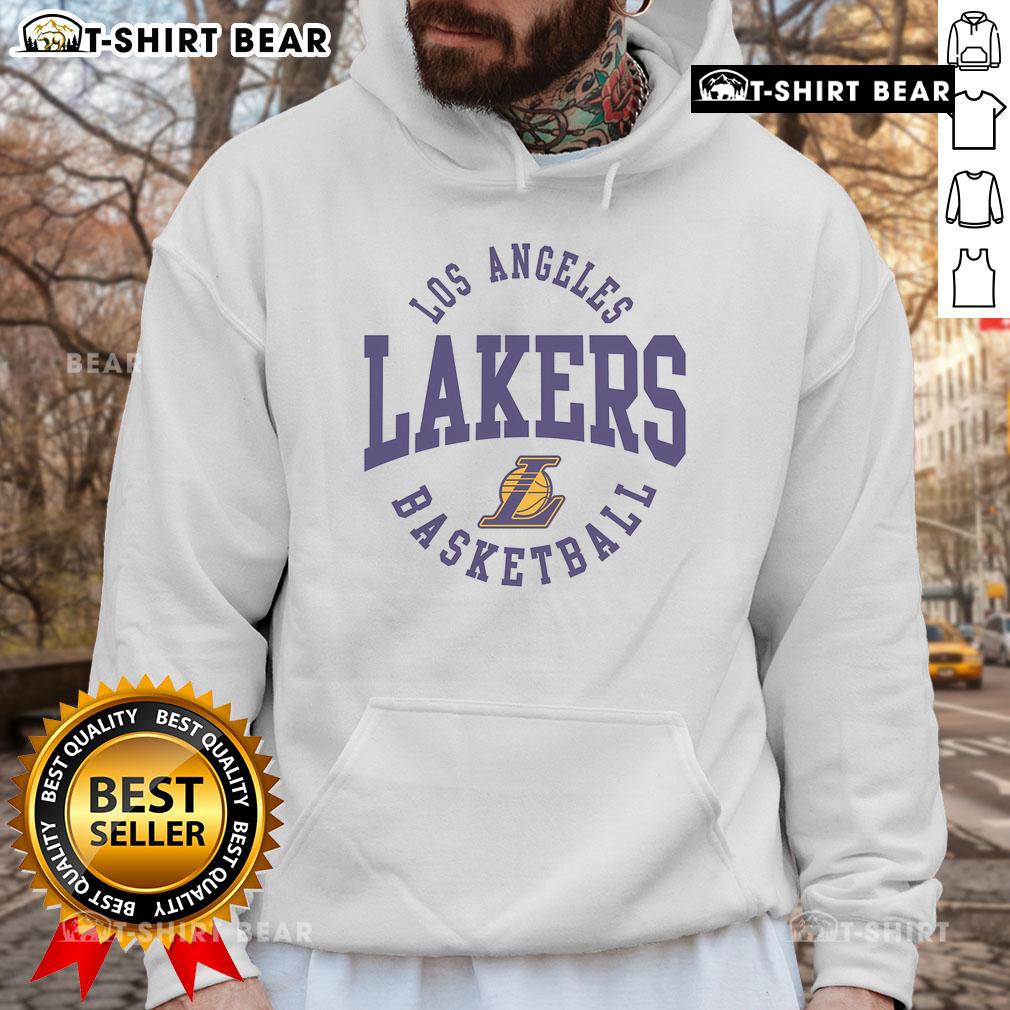 Top Los Angeles Lakers Preschool Around The Block Hoodie Top Los Angeles Lakers preschool hoodie featuring vibrant team colors and logo, perfect for young fans.