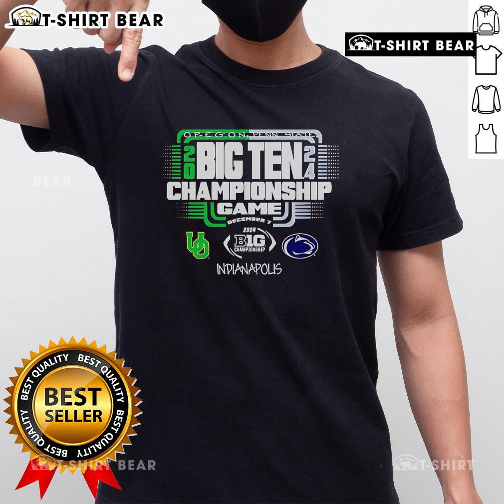 Top Penn State 2024 Big Ten Championship T-Shirt featuring bold graphics and team colors, perfect for fans and collectors.