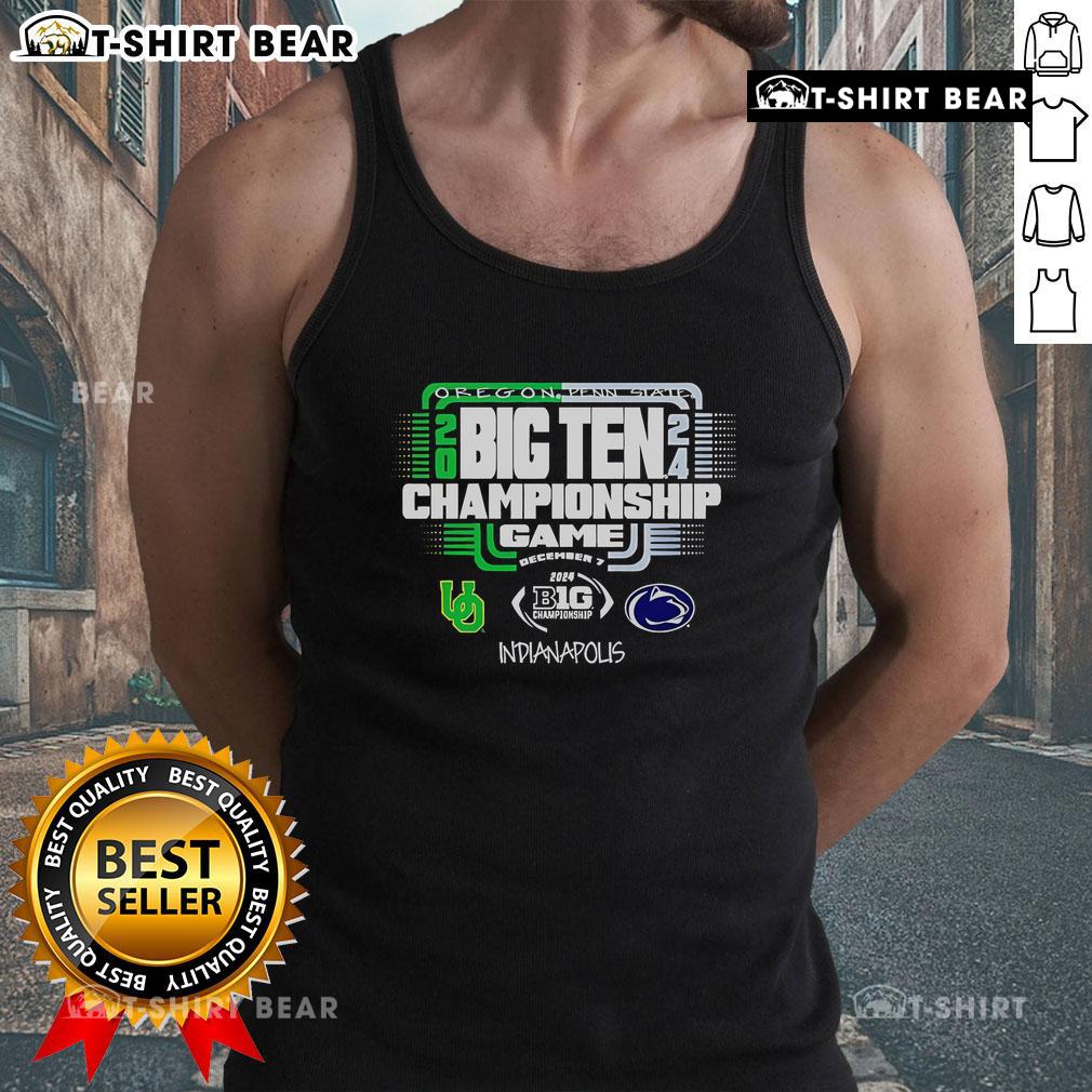 Penn State 2024 Big Ten Championship tank top featuring vibrant colors and bold graphics for fans