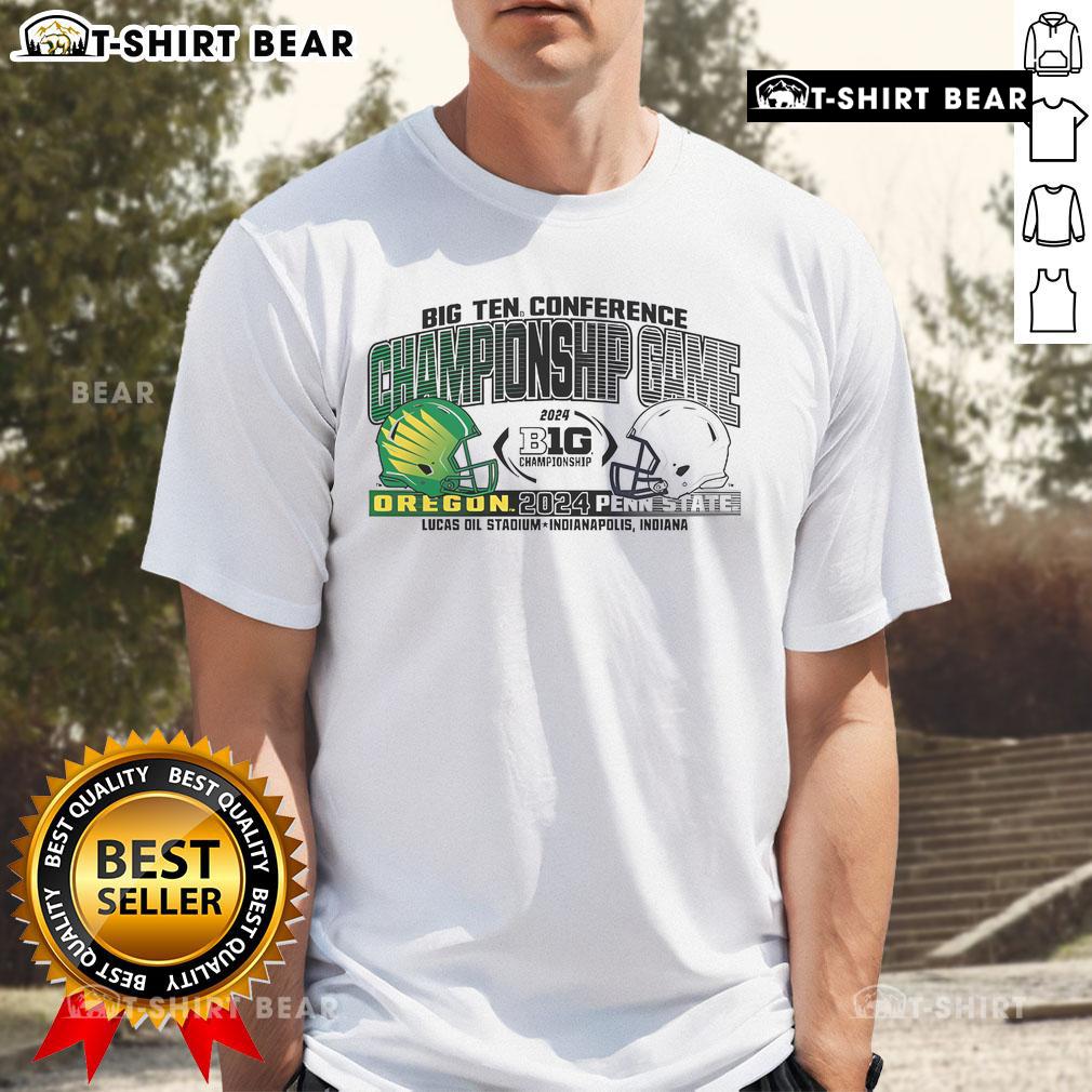 Top Penn State Nittany Lions 2024 Big Ten Championship Dueling T-Shirt showcasing team spirit and vibrant graphics.