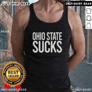 Top Peyton Manning Ohio State Sucks tank top featuring bold text and sporty design, perfect for football fans.