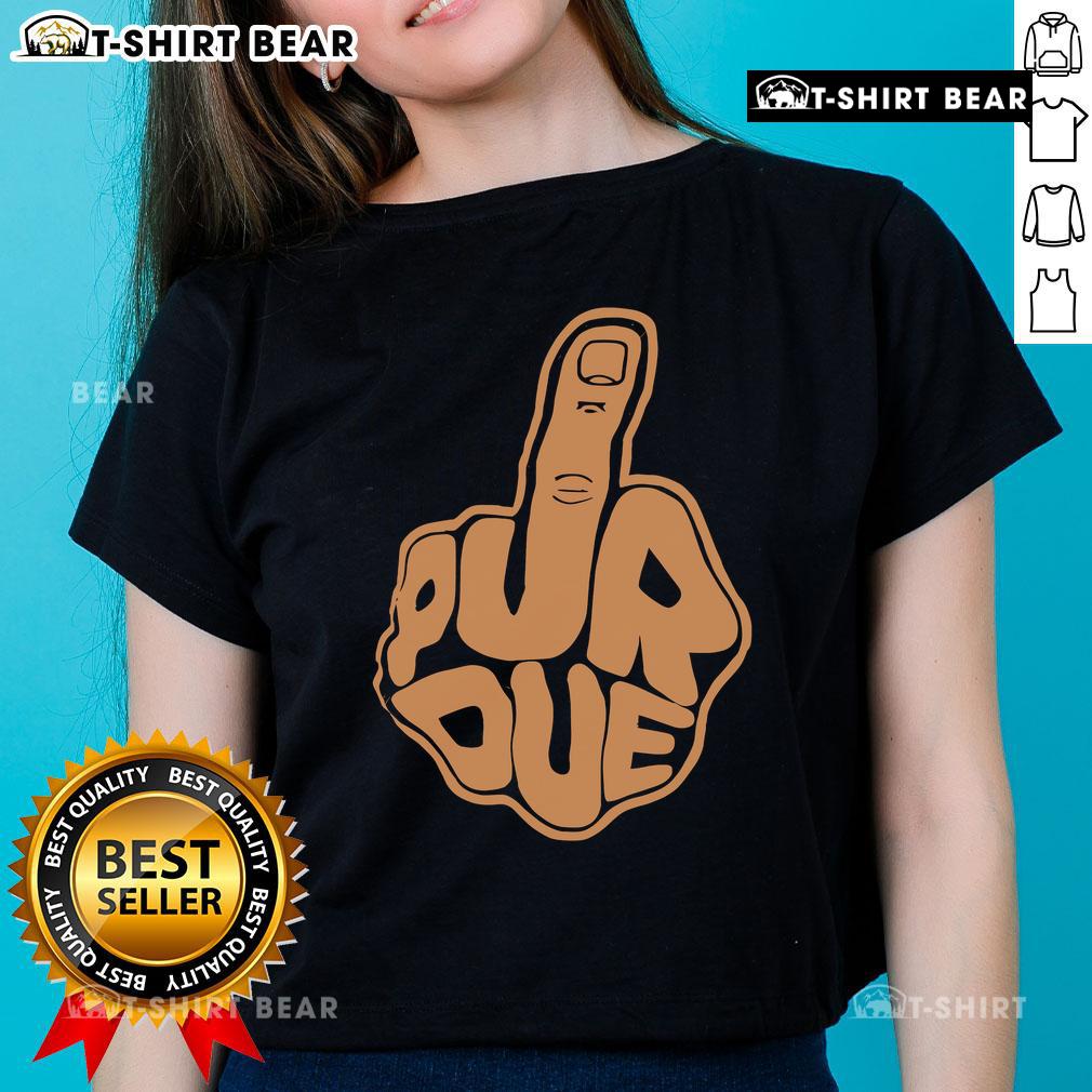 Top Purdue Middle Finger Go Hoosiers Ladies Tee featuring bold graphics for passionate Indiana basketball fans.