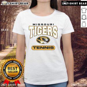 Top Rally Missouri Tigers tennis ladies tee featuring vibrant team colors and logo for passionate fans.
