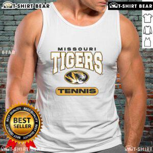 Top Rally Missouri Tigers Tennis Tank Top featuring vibrant colors and logo, perfect for fans and athletes.