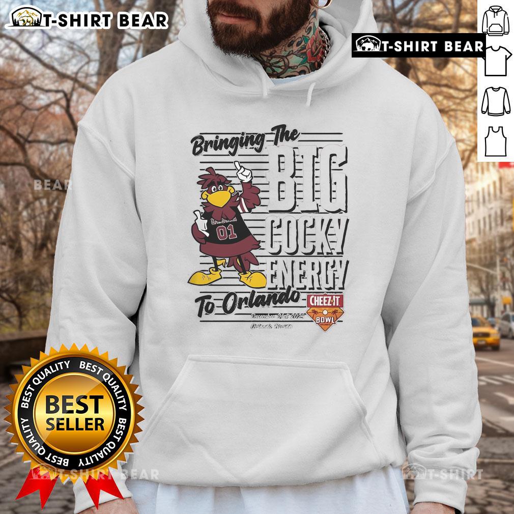 South Carolina Gamecocks fans wearing Big Cocky Energy hoodies at the Cheez-It Citrus Bowl in Orlando.
