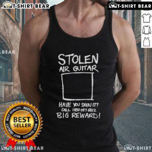 Top-Stolen-Air-Guitar-Tank-Top featuring a vibrant graphic design, perfect for music lovers and summer festivals.