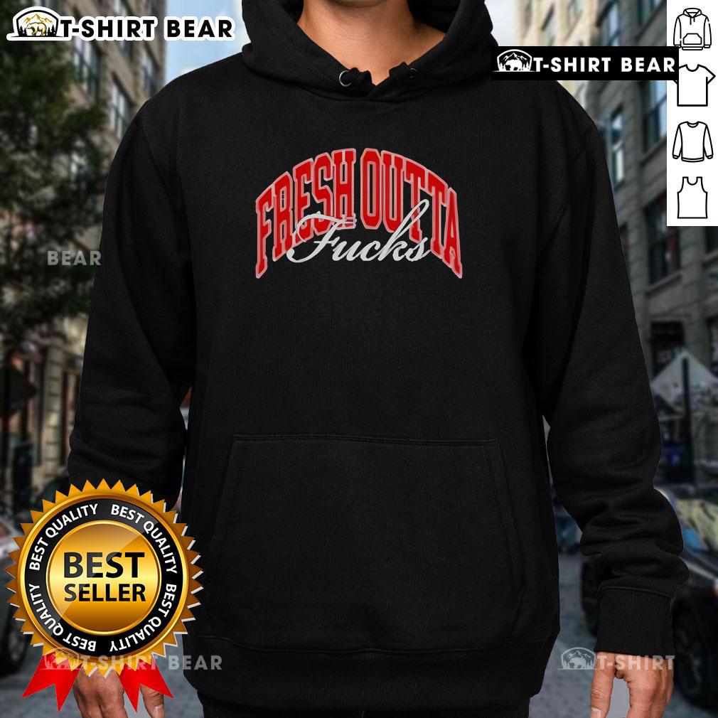 Alt Text: Good Daquan Jones Fresh Outta Fucks Hoodie featuring a stylish design for casual wear and street fashion enthusiasts.