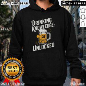 Good Drinking Knowledge 21 Unlocked hoodie featuring a stylish design and vibrant colors, perfect for casual wear.