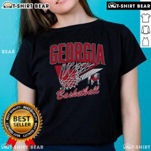 Good Georgia Basketball Ladies Tee featuring vibrant design and comfortable fit for female fans of Georgia basketball.