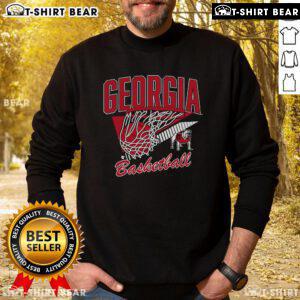 Cozy Good Georgia Basketball Sweatshirt in vibrant colors, perfect for fans supporting their team in style and comfort.