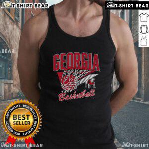 Stylish Good Georgia Basketball Tank Top featuring vibrant colors and a comfortable fit for basketball enthusiasts.