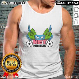 Good Teenage Mutant Ninja Turtles Net Ninjas tank top featuring colorful TMNT graphics for fans and collectors.