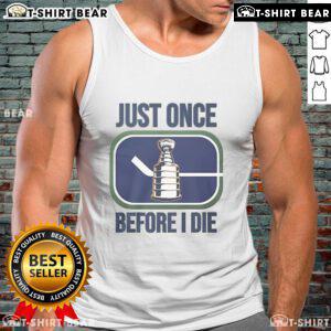 Official Miss Marcia Just Once Before I Die Tank Top for fans, featuring a stylish design and comfortable fit.