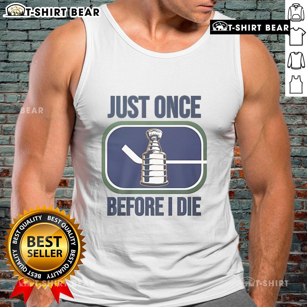 Official Miss Marcia Just Once Before I Die Tank Top for fans, featuring a stylish design and comfortable fit.