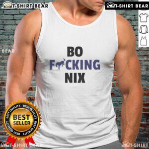 Vintage Denver tank top featuring Bo Nix, perfect for fans and casual wear. Stylish, comfortable, and nostalgic design.