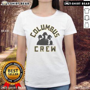 Top Columbus Crew Hardest Working Team Ladies Tee featuring bold team logo and stylish design for fans.