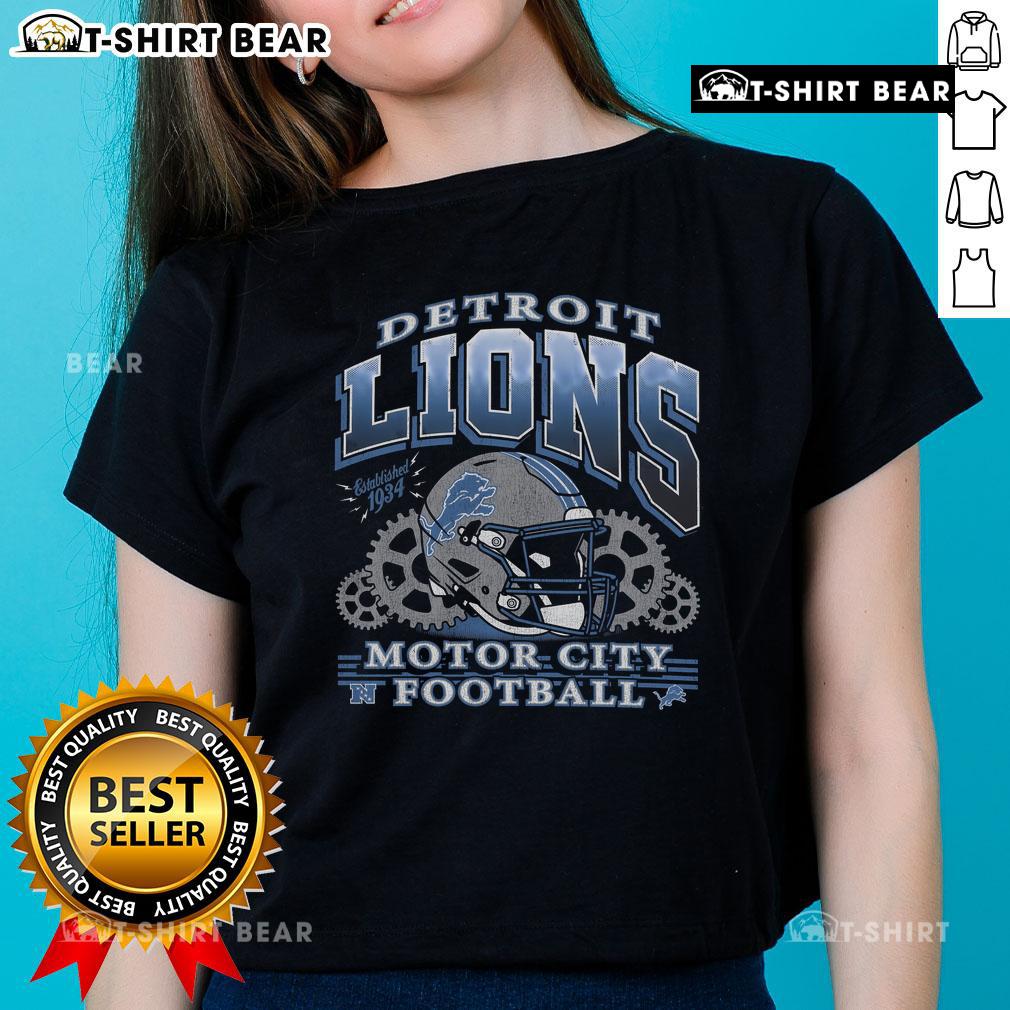 Top Detroit Lions Regional Ladies Tee featuring vibrant team colors and comfortable fit for female fans.