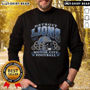 Top Detroit Lions regional sweatshirt featuring team colors and logo, perfect for game day and fan apparel.