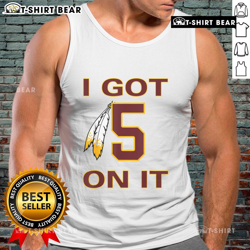 Stylish Native American tank top featuring 'Got 5 On It' design, perfect for casual wear and showcasing cultural pride.