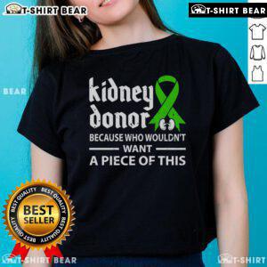 Alt Text: Top Kidney Donor T-shirt featuring a fun design for donors, perfect for raising awareness and showing support.