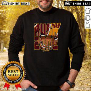 Alt Text: Cartoon-style Washington Commanders football logo on a cozy sweatshirt, perfect for NFL fans and game day.