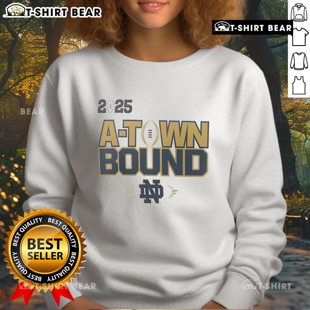 Top Notre Dame Fighting Irish National Championship Game sweatshirt, perfect for fans celebrating team spirit and victory.