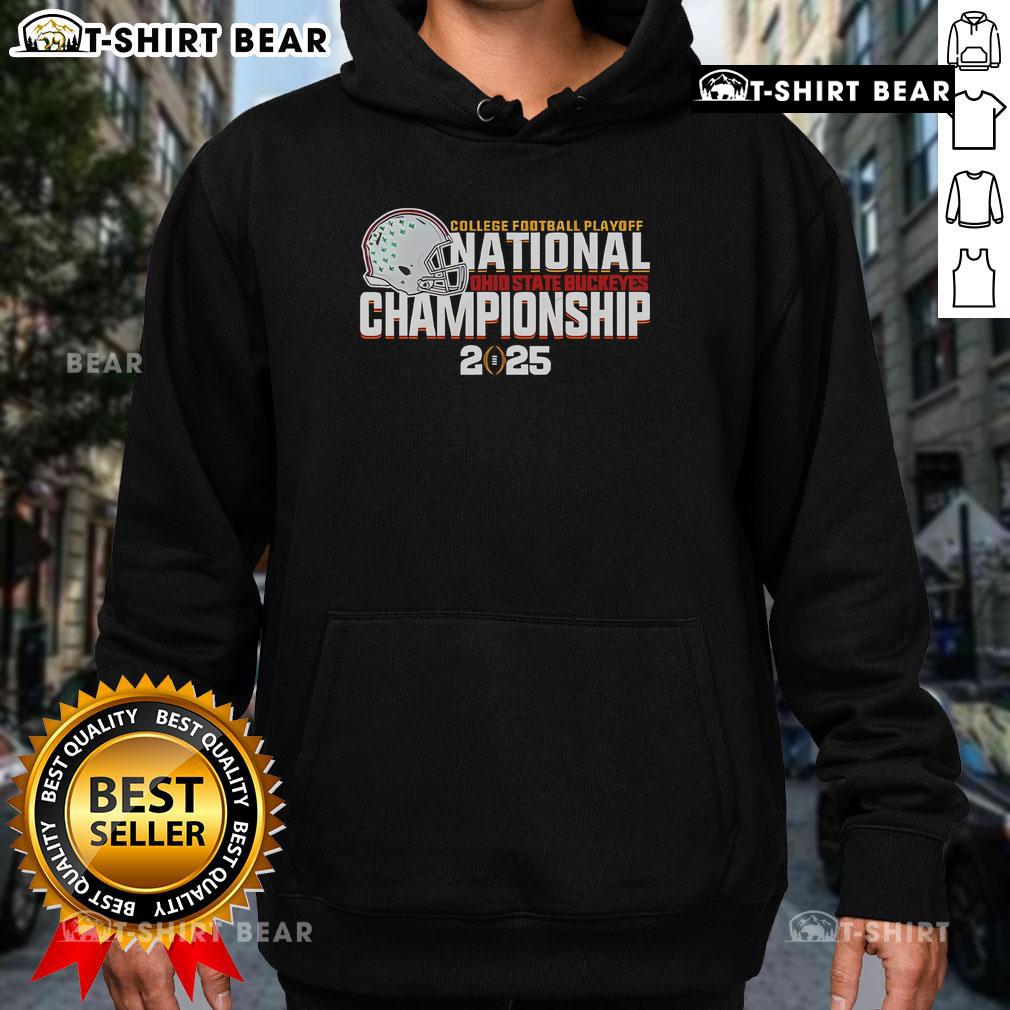 Alt Text: Top Ohio State Buckeyes CFP National Championship 2025 hoodie featuring team colors and logo for fans.