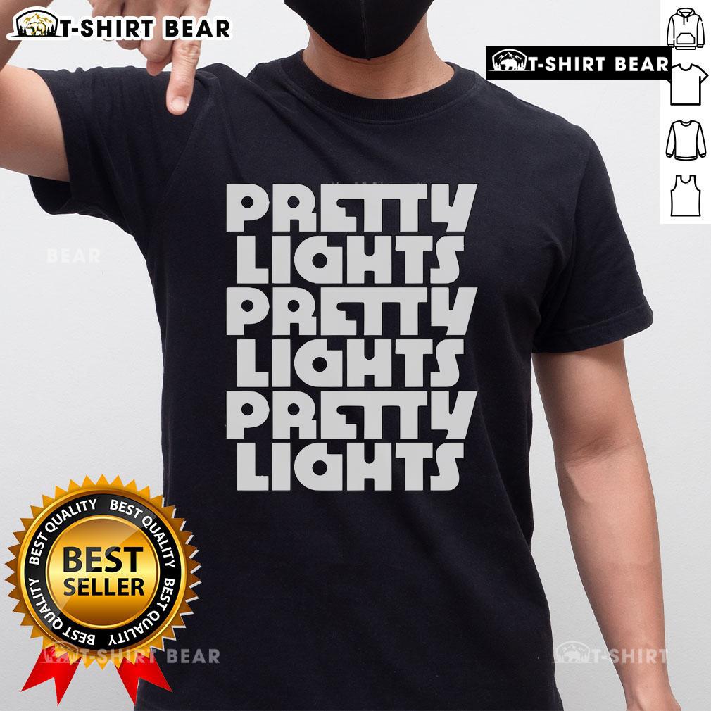 Shine bright in our Top Pretty Lights Outline Stack T-Shirt perfect for every occasion!