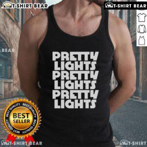Stylish stack tank top with pretty lights outline design, perfect for summer fashion and casual outings.