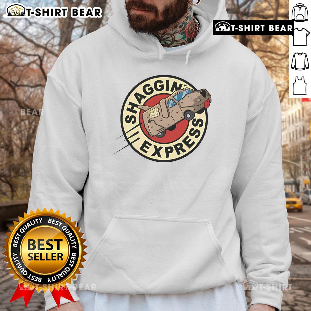 Stylish Top Shaggin Express Hoodie in vibrant colors, perfect for casual wear and showcasing your unique fashion sense.