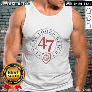 Stylish tank top featuring 'Future Looks Bright' design from Top VT, perfect for summer wear and casual outings.